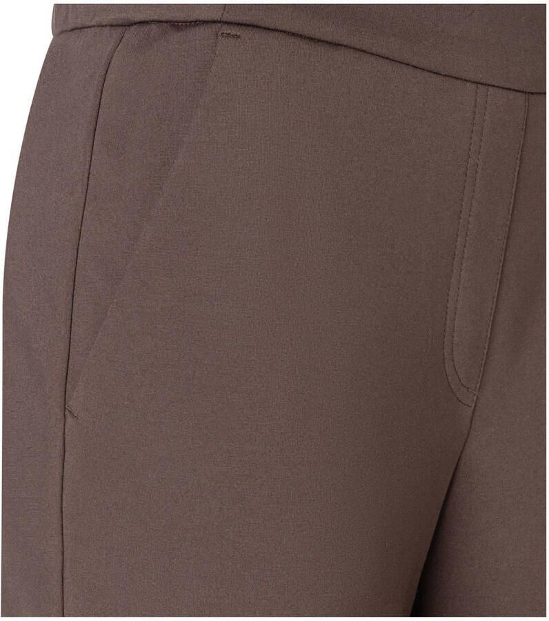 MAC Loose fit stoffen broek van viscosemix model 'Chiara' - Foto 2