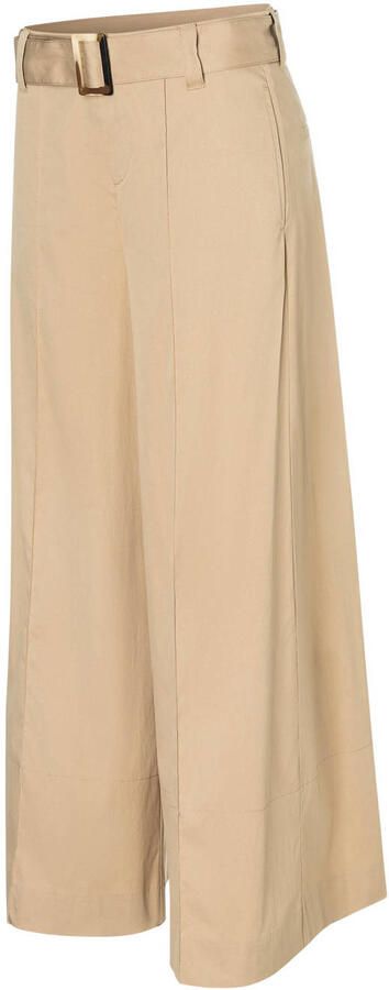 MAC Wide leg stoffen broek met vaste persplooien model 'CARLETTA' - Foto 3