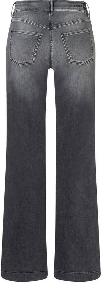 MAC regular waist wide leg jeans grijs - Foto 3