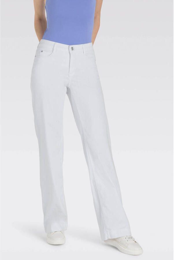 MAC Wijde jeans DREAM WIDE met wijde broekspijp stretch