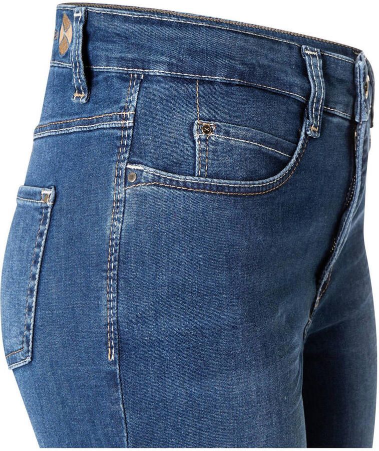 MAC Blauwe Straight-Leg Jeans met Vrouwelijke Silhouet Blue Dames - Foto 3