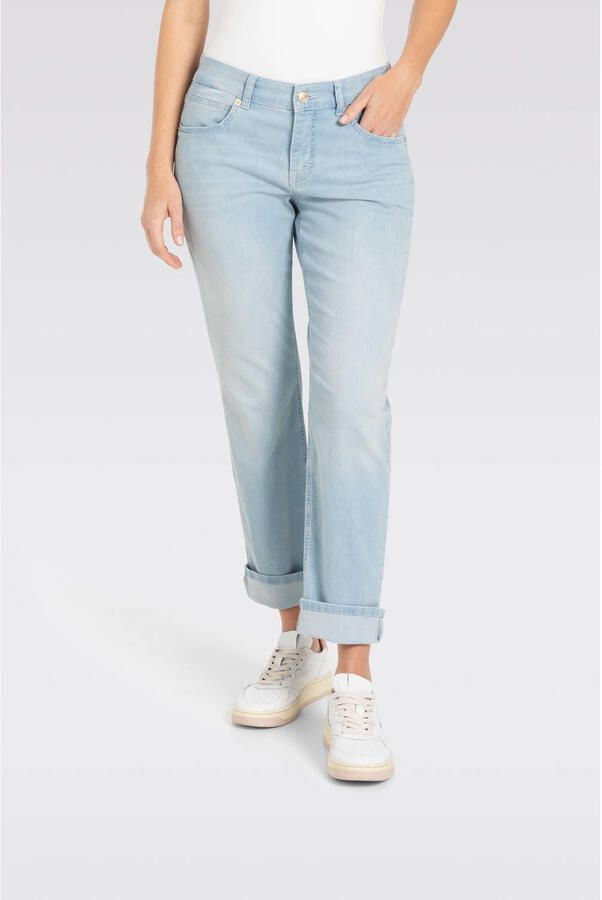 MAC Authentieke lichtblauwe straight-leg jeans Blue Dames