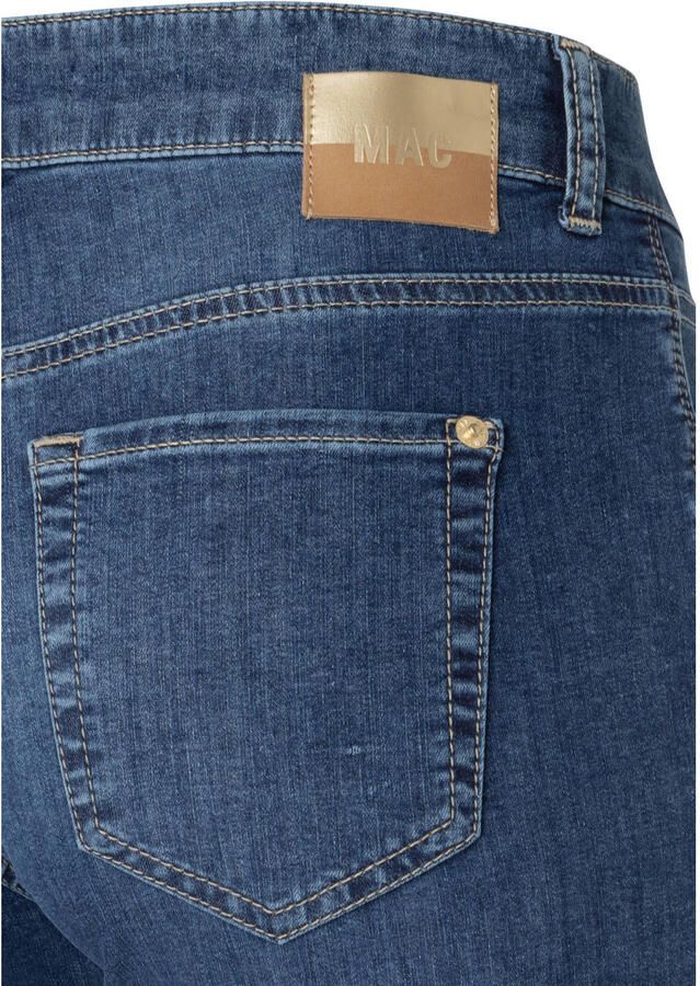 MAC regular waist straight leg jeans medium blue denim - Foto 2