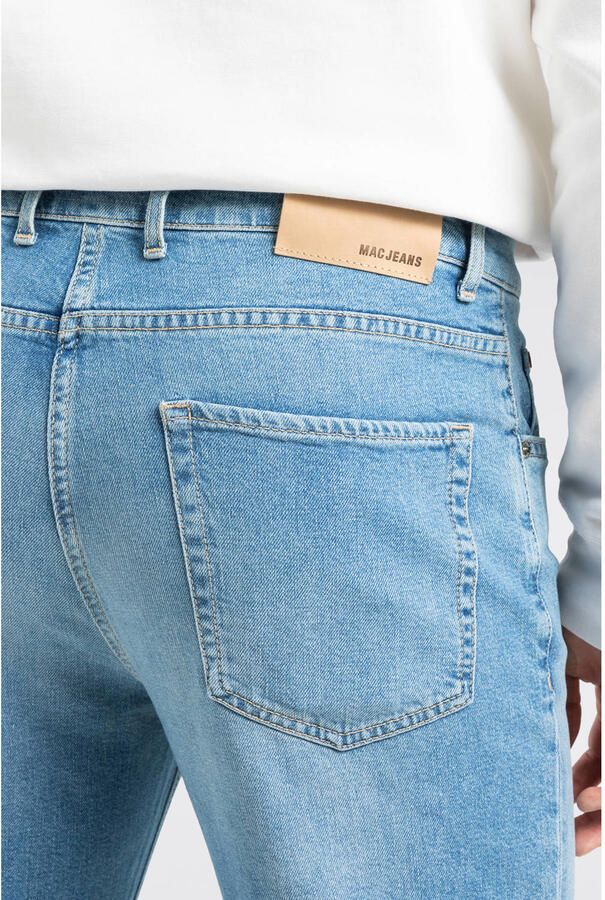 MAC Rick comfort fit straight leg jeans authentic summer bleach