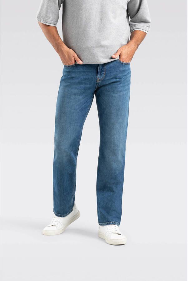 MAC Rick comfort fit straight leg jeans dark blue authentic wash - Foto 2