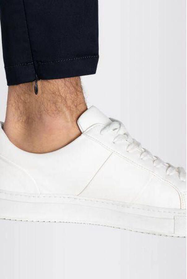 MAC Donkerblauwe Katoenen Chino Broek Blue Heren