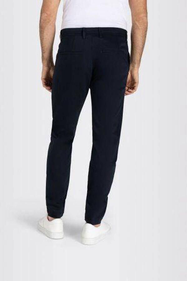 MAC Donkerblauwe Katoenen Chino Broek Blue Heren - Foto 3