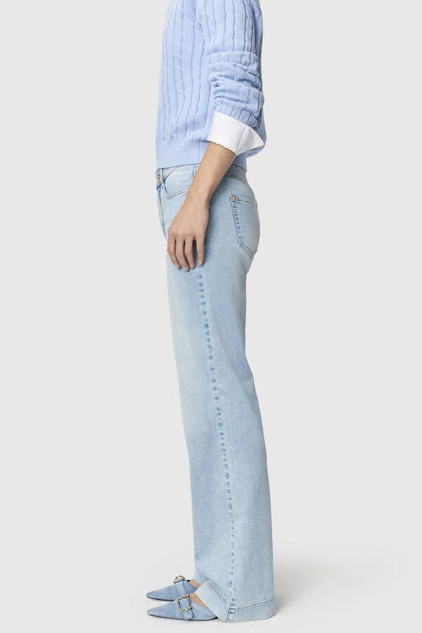 MAC wide leg jeans met steekzakken model 'Dream' - Foto 3