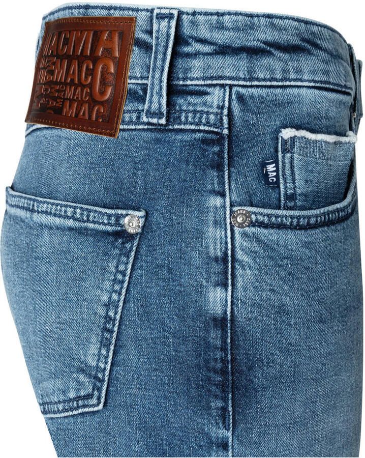 MAC straight leg jeans medium blue denim