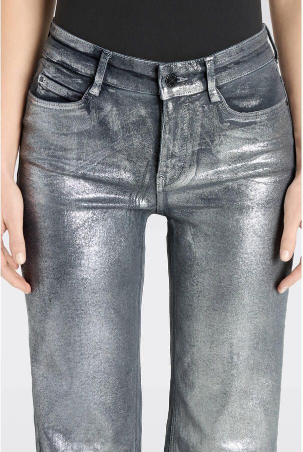 MAC Wide leg jeans met 5-pocketmodel - Foto 3