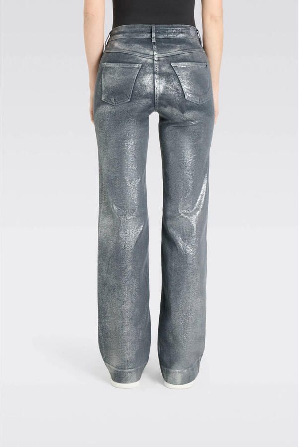 MAC Wide leg jeans met 5-pocketmodel