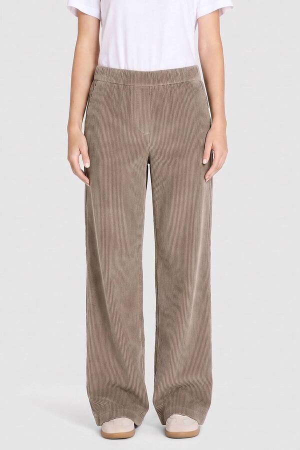 MAC Stoffen broek met Franse steekzakken model 'Chiara'