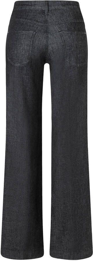 MAC Dames Jeans 0357l Dream Wide Authentic Wide Leg Donkerblauw-34 - Foto 10