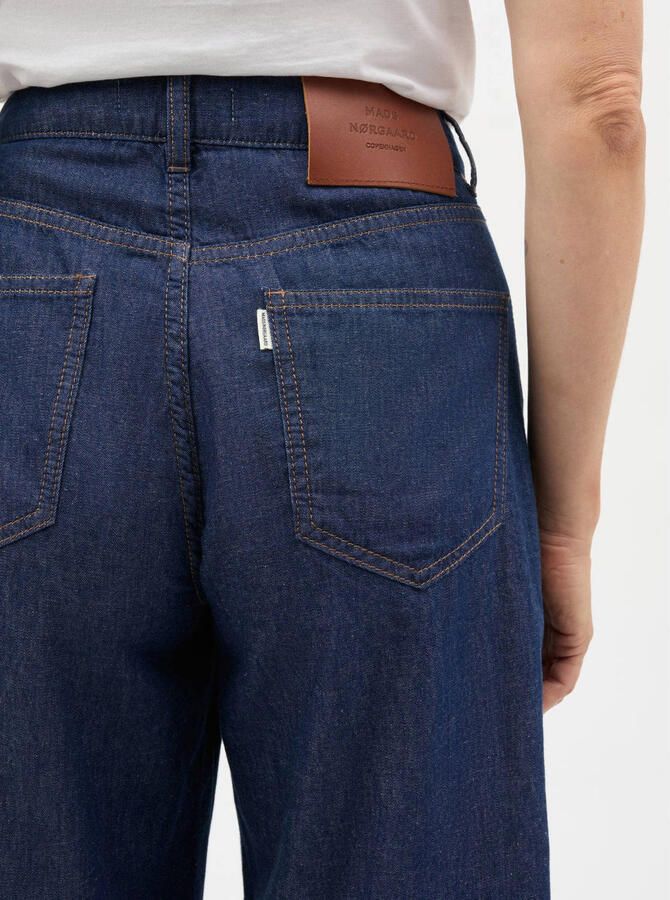 MADS NØRGAARD COPENHAGEN Air Denim Christel Jeans wide leg jeans dark blue denim - Foto 2
