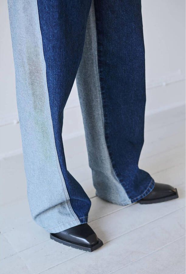 MADS NØRGAARD COPENHAGEN loose fit jeans dark blue denim - Foto 2