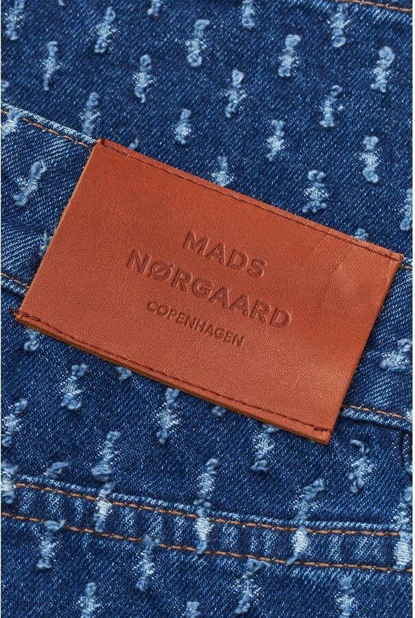 MADS NØRGAARD COPENHAGEN regular fit jorts mediumblauw denim - Foto 2
