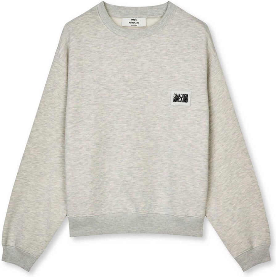 MADS NØRGAARD COPENHAGEN sweater lichtgrijs