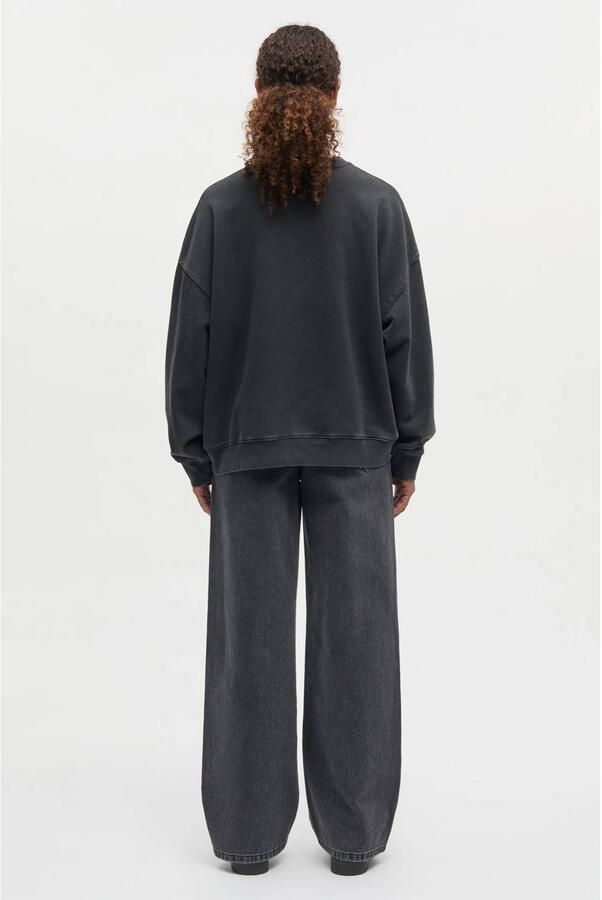 MADS NØRGAARD COPENHAGEN sweater met backprint zwart - Foto 2