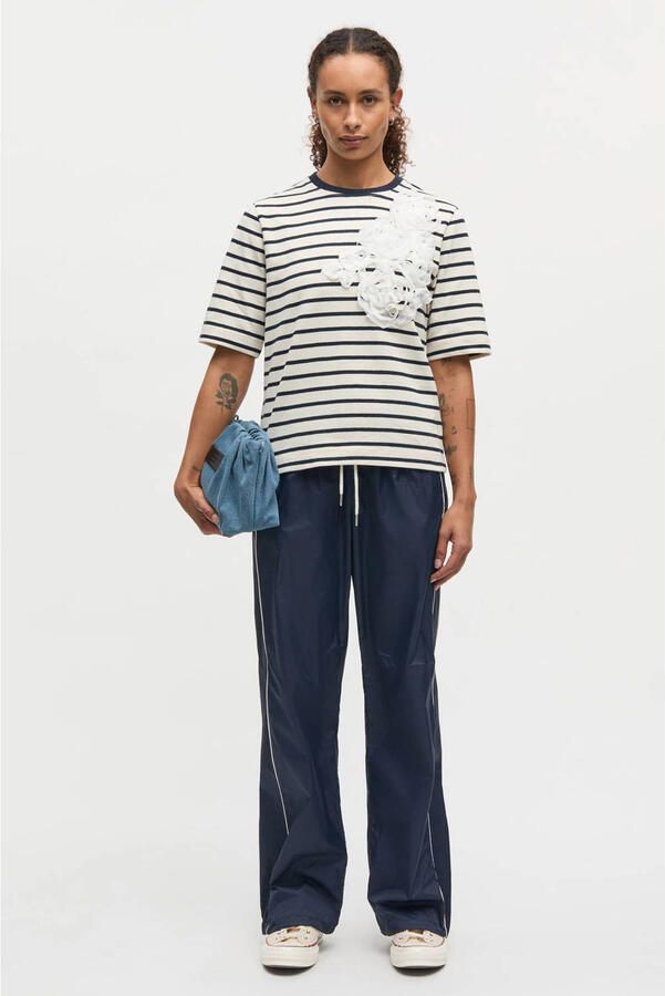 MADS NØRGAARD COPENHAGEN T-shirt crème - Foto 3