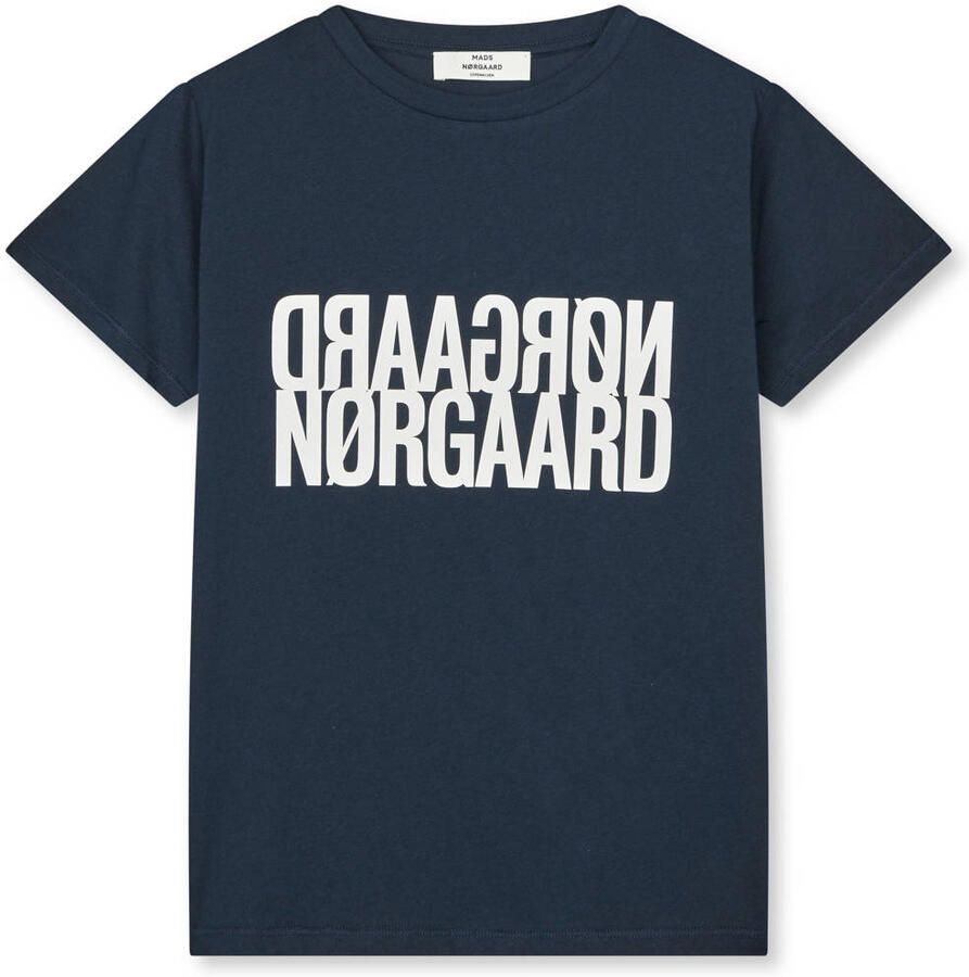MADS NØRGAARD COPENHAGEN T-shirt donkerblauw