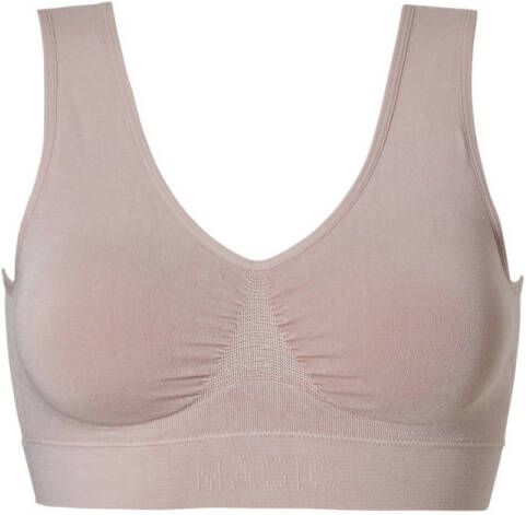 MAGIC Bodyfashion niet-voorgevormde bh top Comfort Bra met bamboe lichtroze - Foto 3