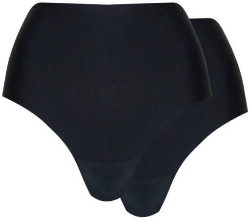 MAGIC Bodyfashion high waist string Dsired (set van 2) zwart