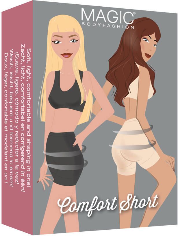 Magic Body Fashion Shapingpants Comfort Short comfortabele naadloze vormende shorts