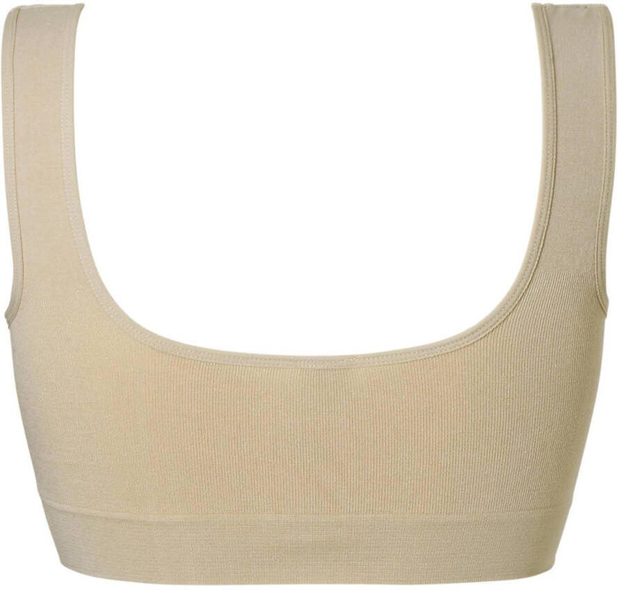 MAGIC Bodyfashion niet-voorgevormde bh top Comfort Bra met bamboe ecru