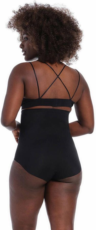 MAGIC Bodyfashion seamless high waist sterk corrigerende slip Maxi Sexy Hi zwart