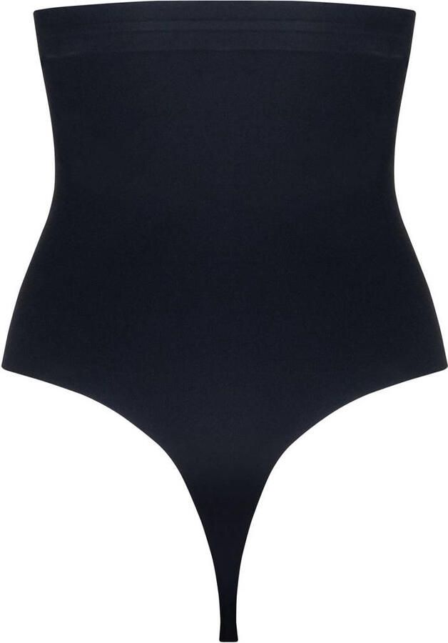 MAGIC Bodyfashion seamless high waist sterk corrigerende string Maxi Sexy Hi-Thong zwart - Foto 2