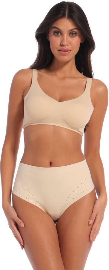 MAGIC Bodyfashion seamless high waist string Dream Shaper lichtbeige - Foto 3