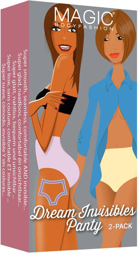 Magic Body Fashion Shapingpants Dream Invisibles Panty (Set van 2)