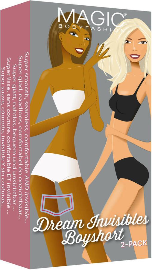 Magic Body Fashion Shapingpants Netjes gesneden randen voor onzichtbare styling (Set van 2) - Foto 2