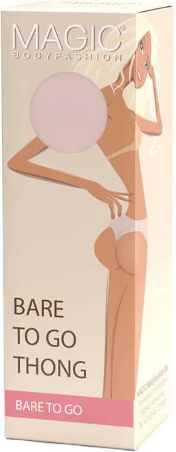 MAGIC Bodyfashion seamless strings roze wit (set van 3) - Foto 3