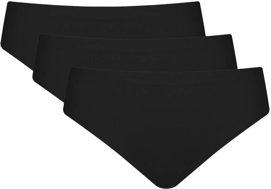 MAGIC Bodyfashion seamless strings zwart (set van 3)