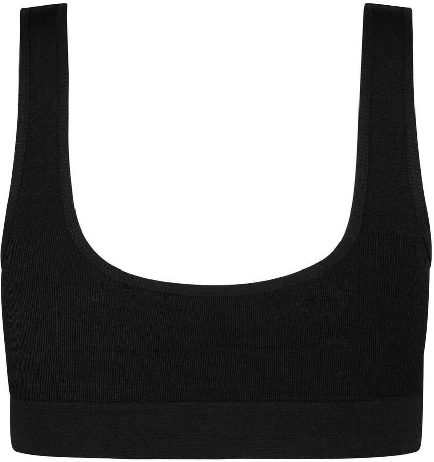MAGIC Bodyfashion seamless voorgevormde bh top Shimmer zwart - Foto 2