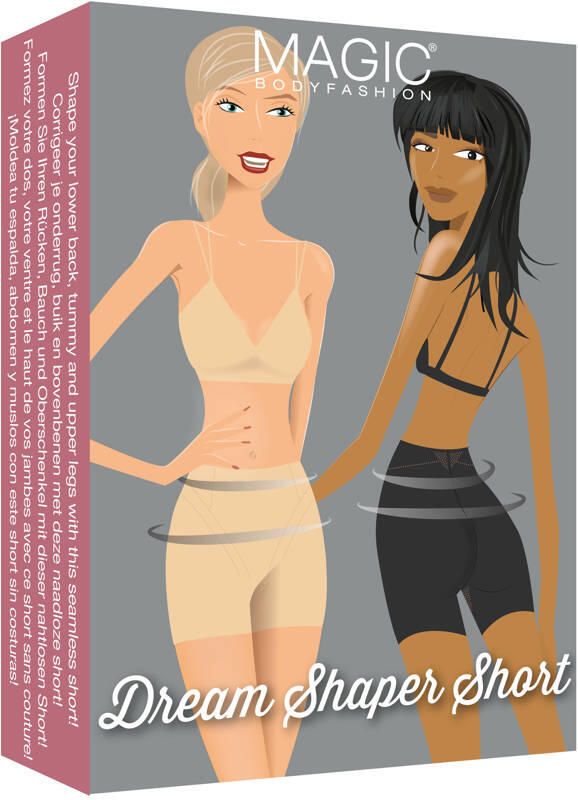 Magic Body Fashion Shapingbroek Dream Shaper Short met anti-wrijving oplossing