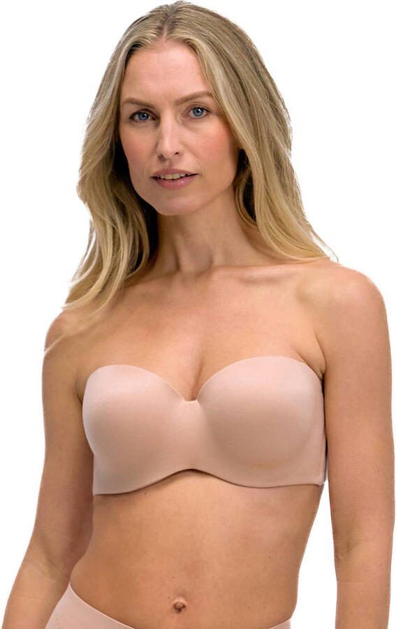 MAGIC Bodyfashion voorgevormde beugelbh Luxury Strapless Bra beige