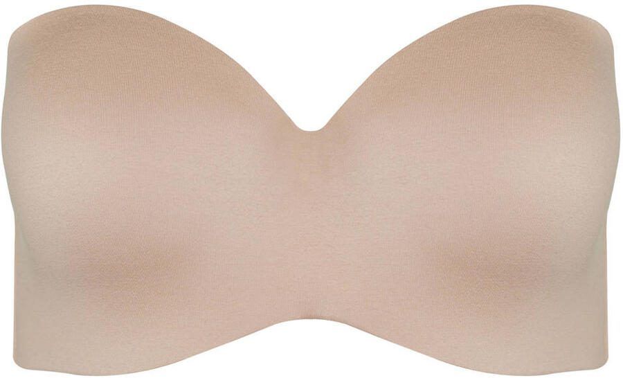 MAGIC Bodyfashion voorgevormde beugelbh Luxury Strapless Bra beige - Foto 2