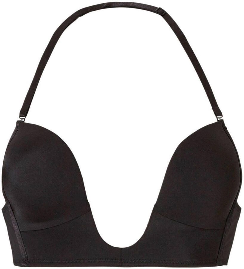 Magic Body Fashion Beugelloze-bh V-Bra extreem diep vallende halslijn en extra diepe rug - Foto 2