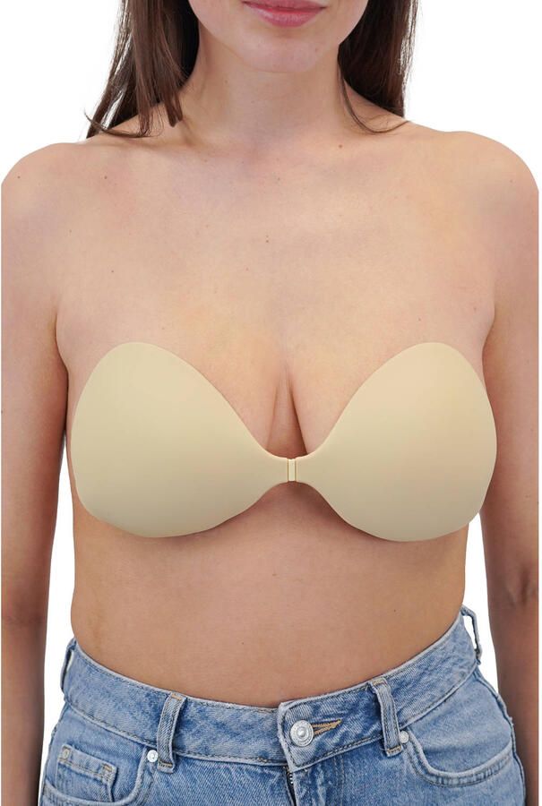 Magic Body Fashion Plak-bh My MAGIC Bra bandjesloos rugvrij gladde cups