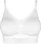 MAGIC Bodyfashion niet-voorgevormde bh top Comfort Bra Lace wit - Thumbnail 1