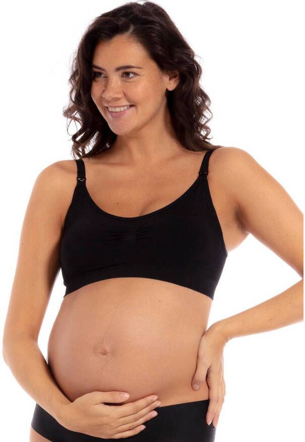 Magic bodyfashion Zwangerschapsbeha van viscosemix met voedingsfunctie in een set van 2 stuks