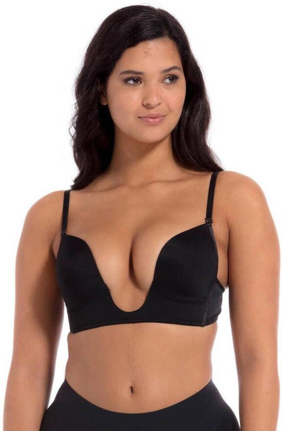 Magic Body Fashion Beugelloze-bh V-Bra extreem diep vallende halslijn en extra diepe rug - Foto 2