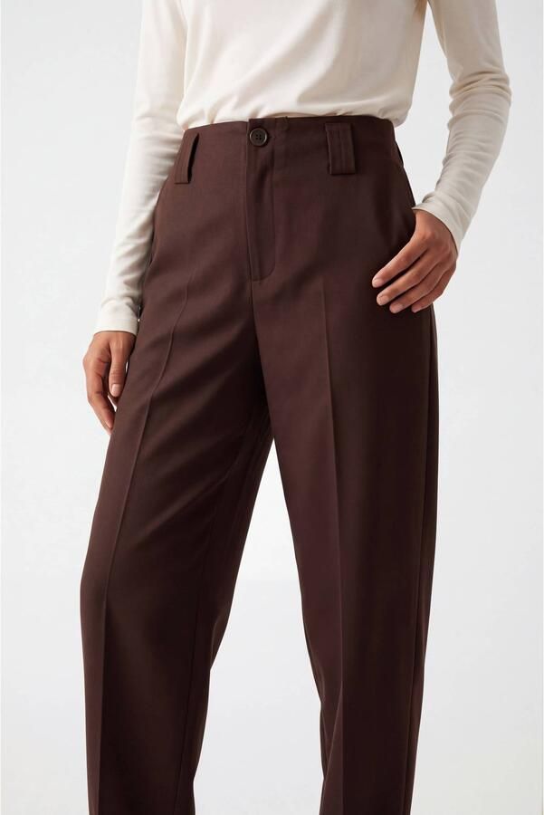 Maicazz & Zizo barrel broek donkerbruin
