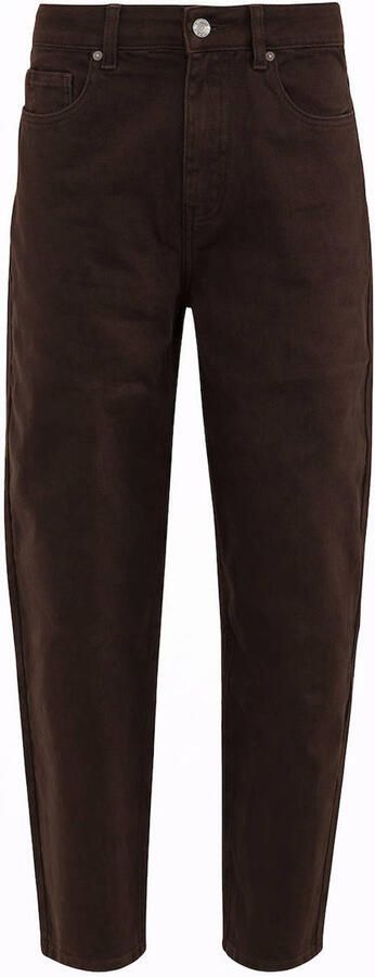Maicazz & Zizo barrel jeans donkerbruin