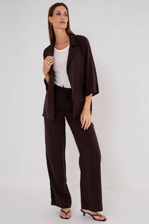Maicazz Setjes Pure By Zizo Tooske Jacket SU26.TOOS.010 Choco - Foto 2