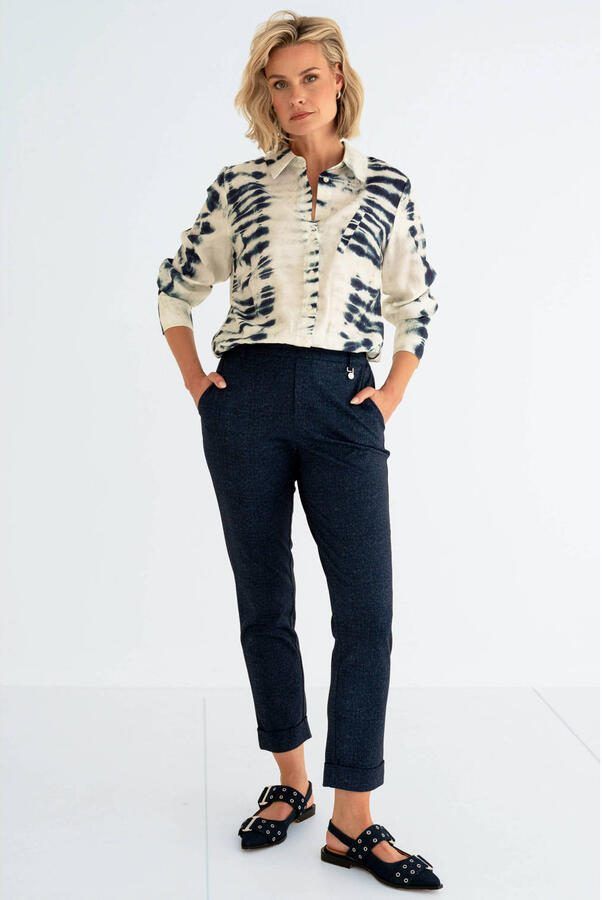 Maicazz & Zizo blouse blauw - Foto 2