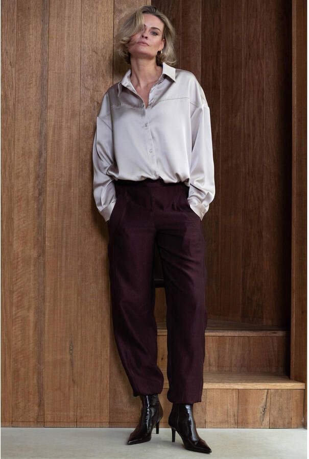 Maicazz & Zizo blouse lichtgrijs