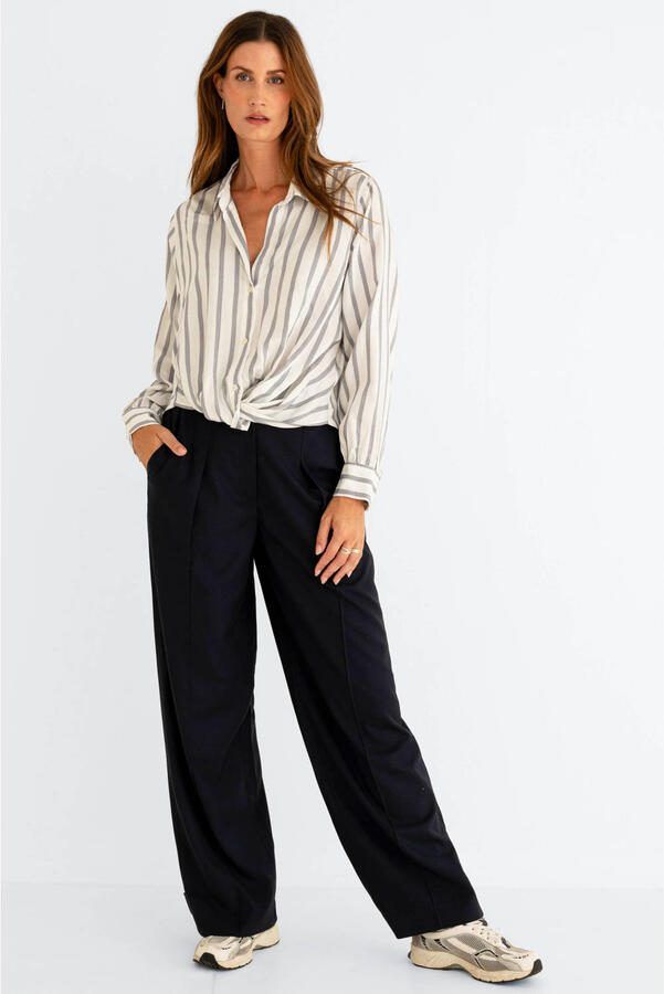 Maicazz & Zizo gestreepte blouse multi